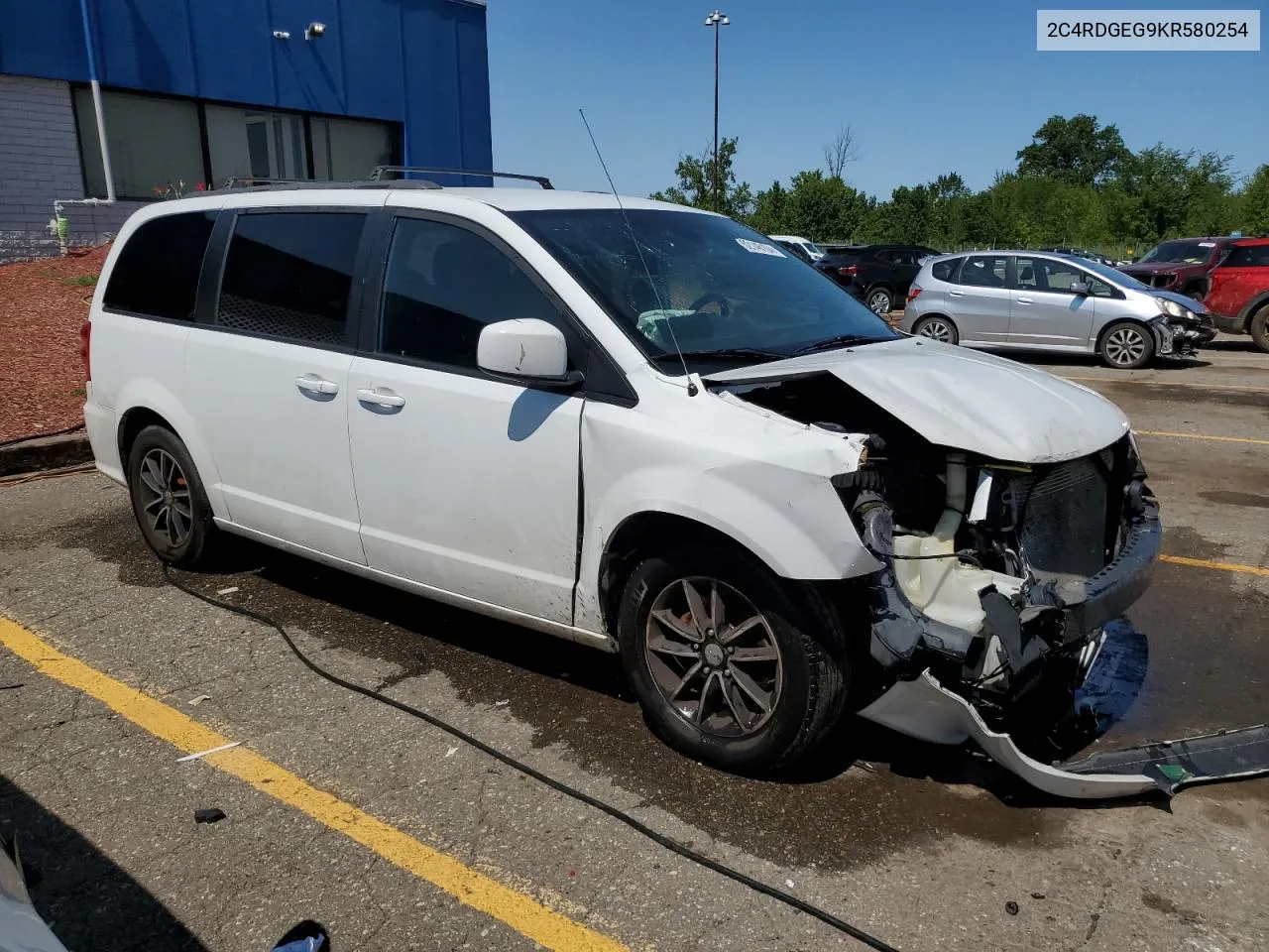 2C4RDGEG9KR580254 2019 Dodge Grand Caravan Gt