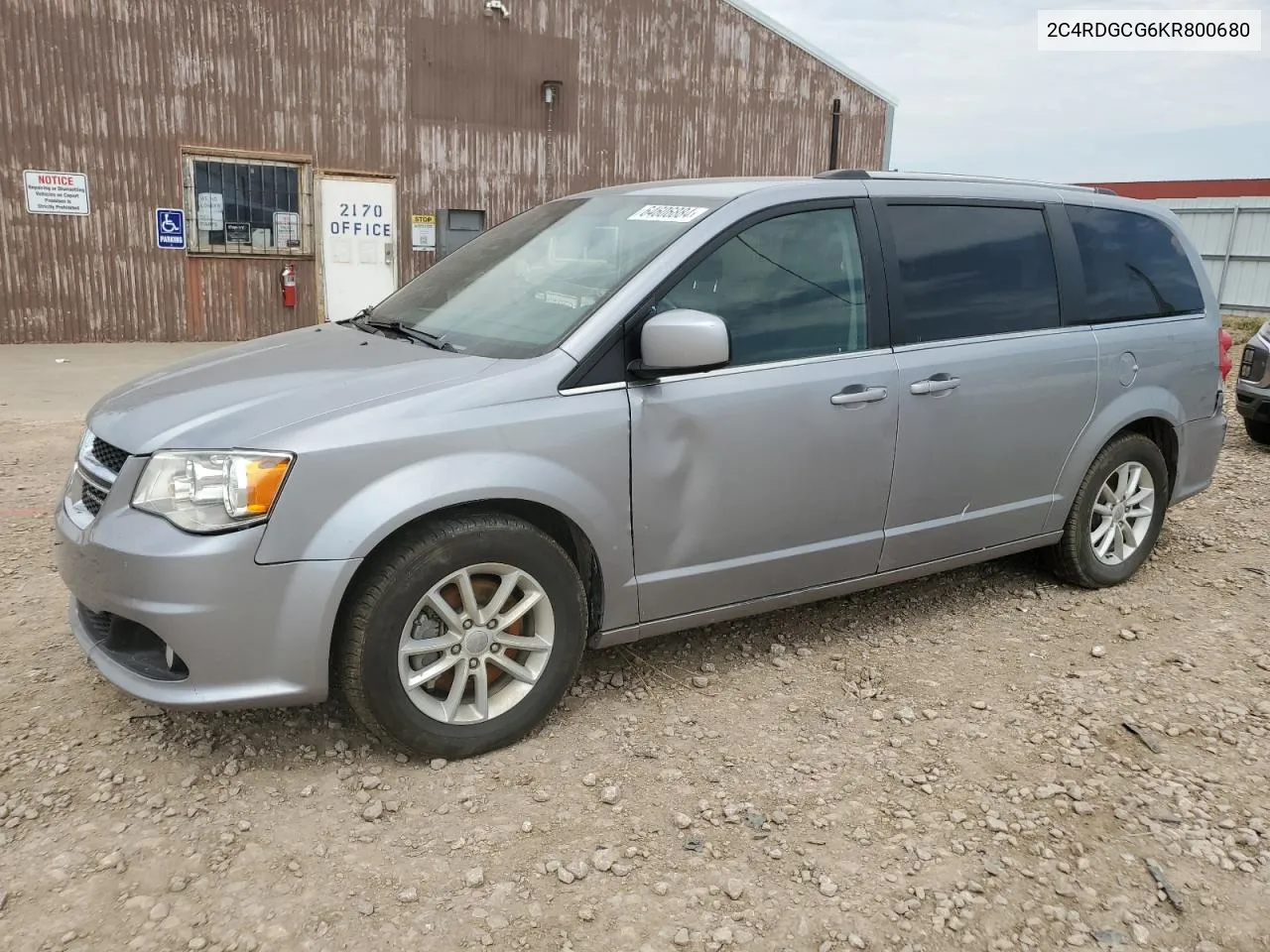 2C4RDGCG6KR800680 2019 Dodge Grand Caravan Sxt