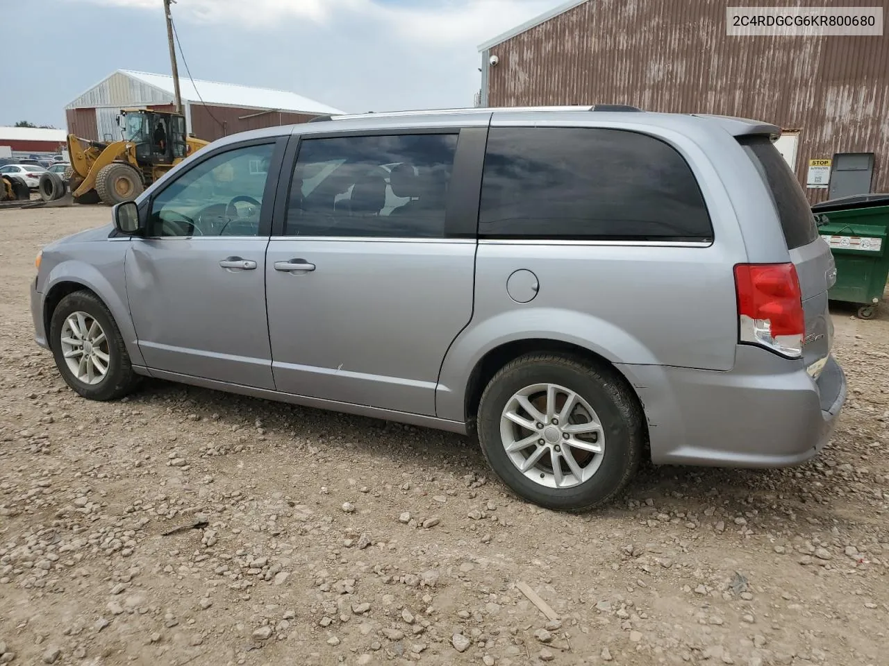 2C4RDGCG6KR800680 2019 Dodge Grand Caravan Sxt