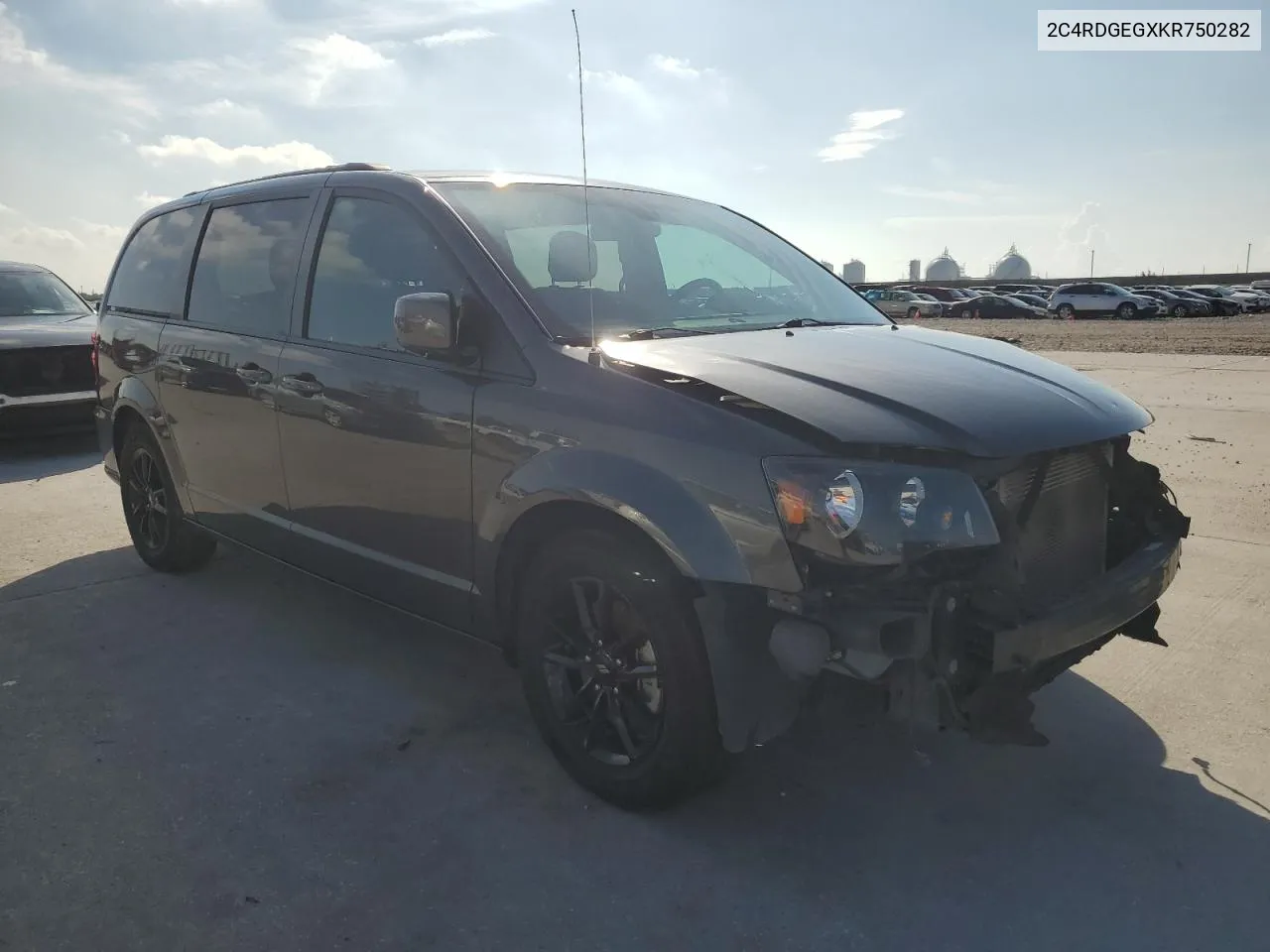 2C4RDGEGXKR750282 2019 Dodge Grand Caravan Gt