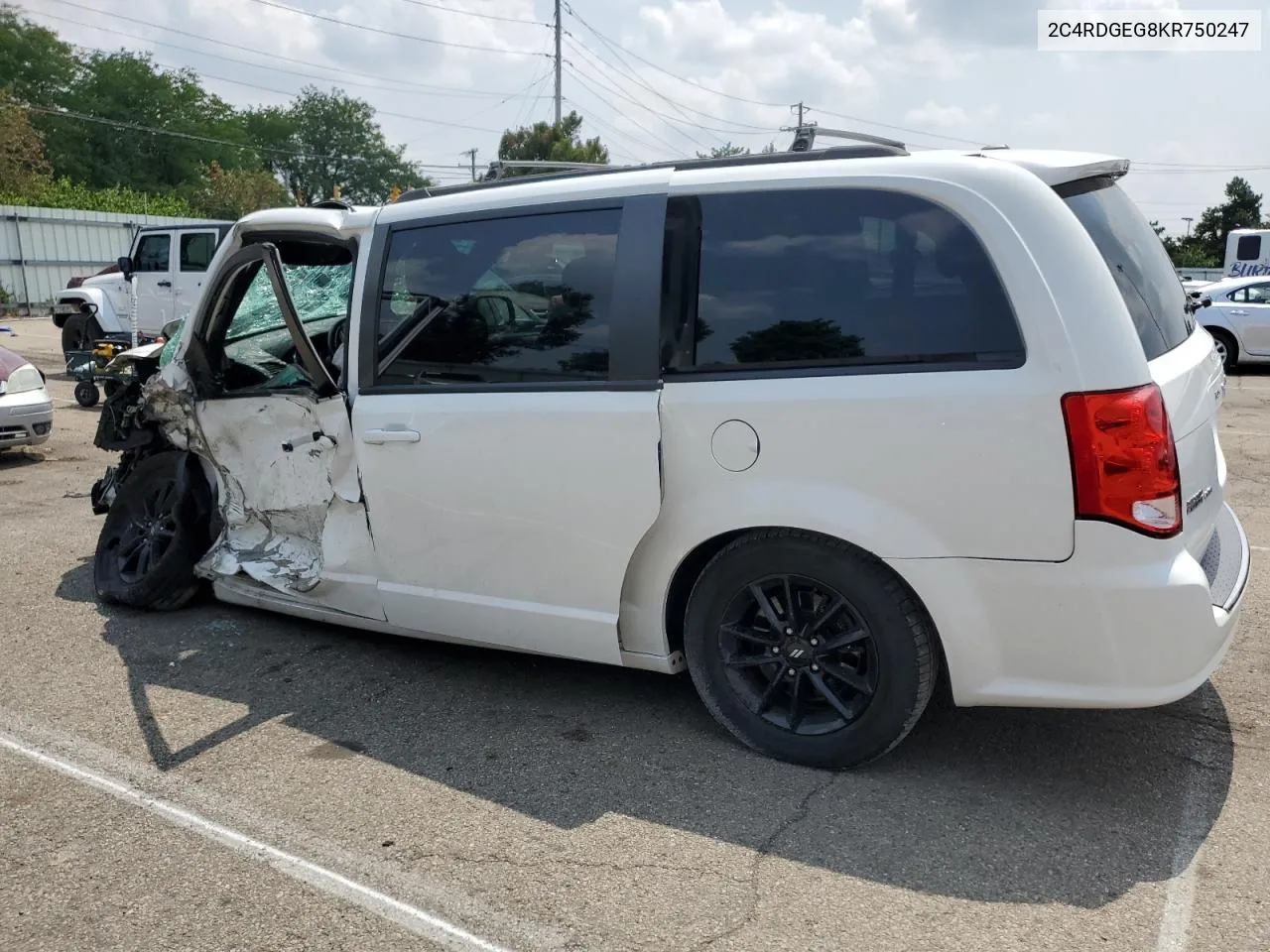 2C4RDGEG8KR750247 2019 Dodge Grand Caravan Gt