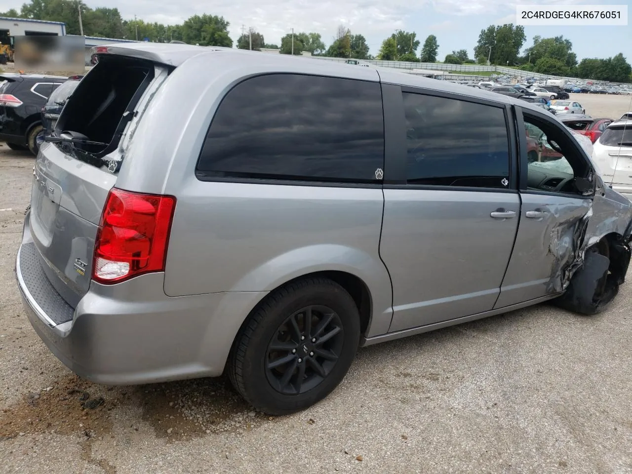 2C4RDGEG4KR676051 2019 Dodge Grand Caravan Gt