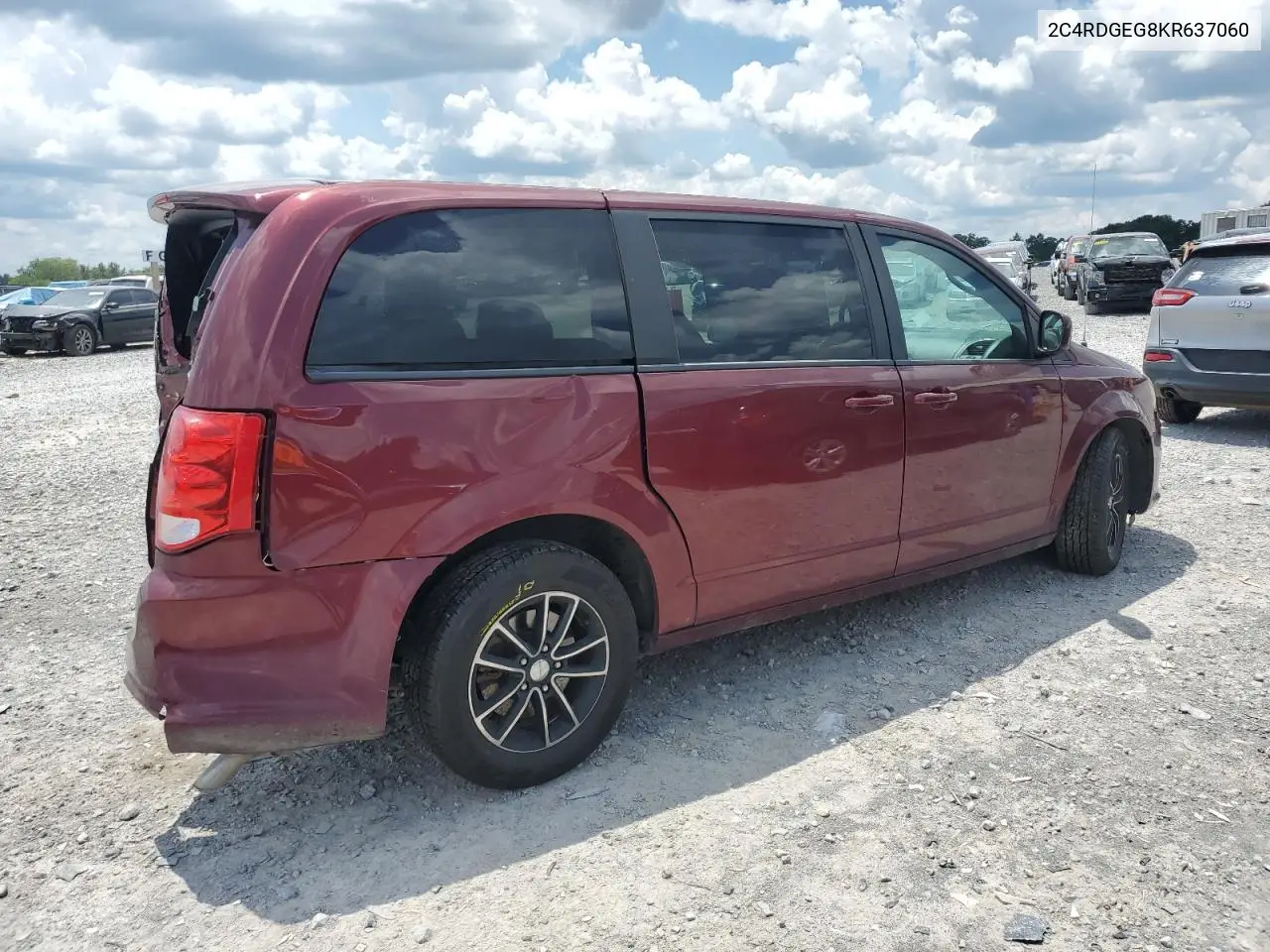 2C4RDGEG8KR637060 2019 Dodge Grand Caravan Gt