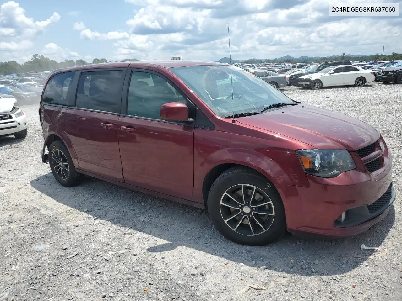 2C4RDGEG8KR637060 2019 Dodge Grand Caravan Gt