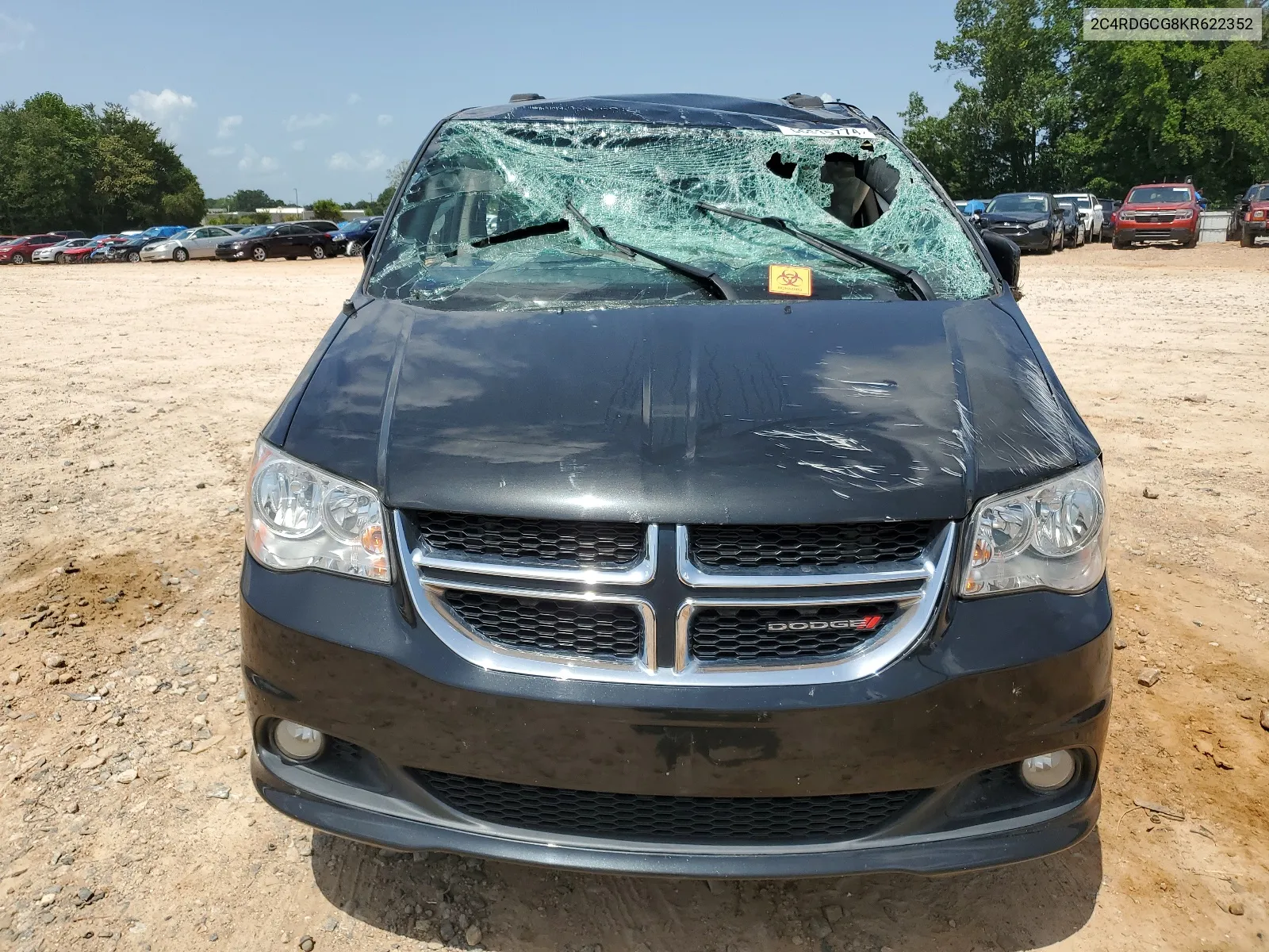 2C4RDGCG8KR622352 2019 Dodge Grand Caravan Sxt