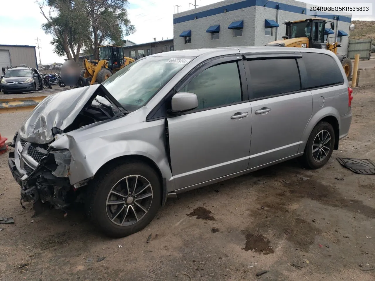 2C4RDGEG5KR535893 2019 Dodge Grand Caravan Gt