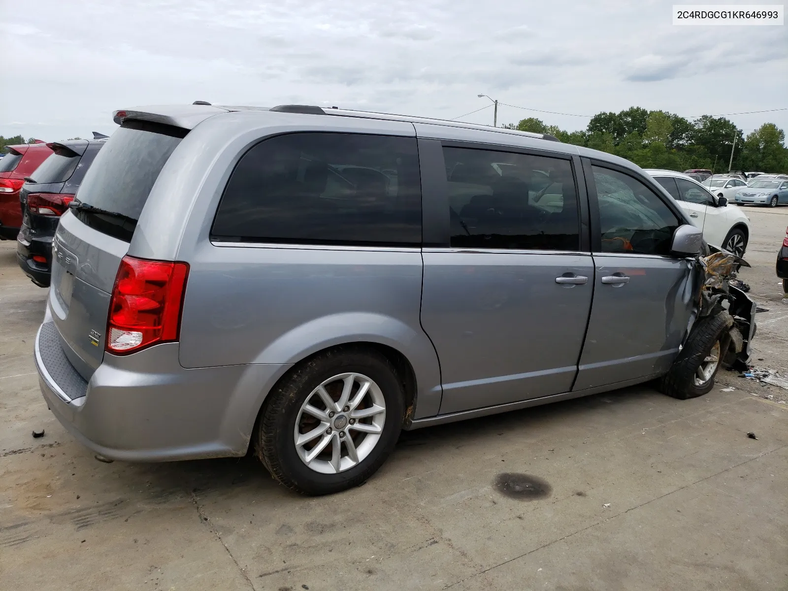 2019 Dodge Grand Caravan Sxt VIN: 2C4RDGCG1KR646993 Lot: 66751064