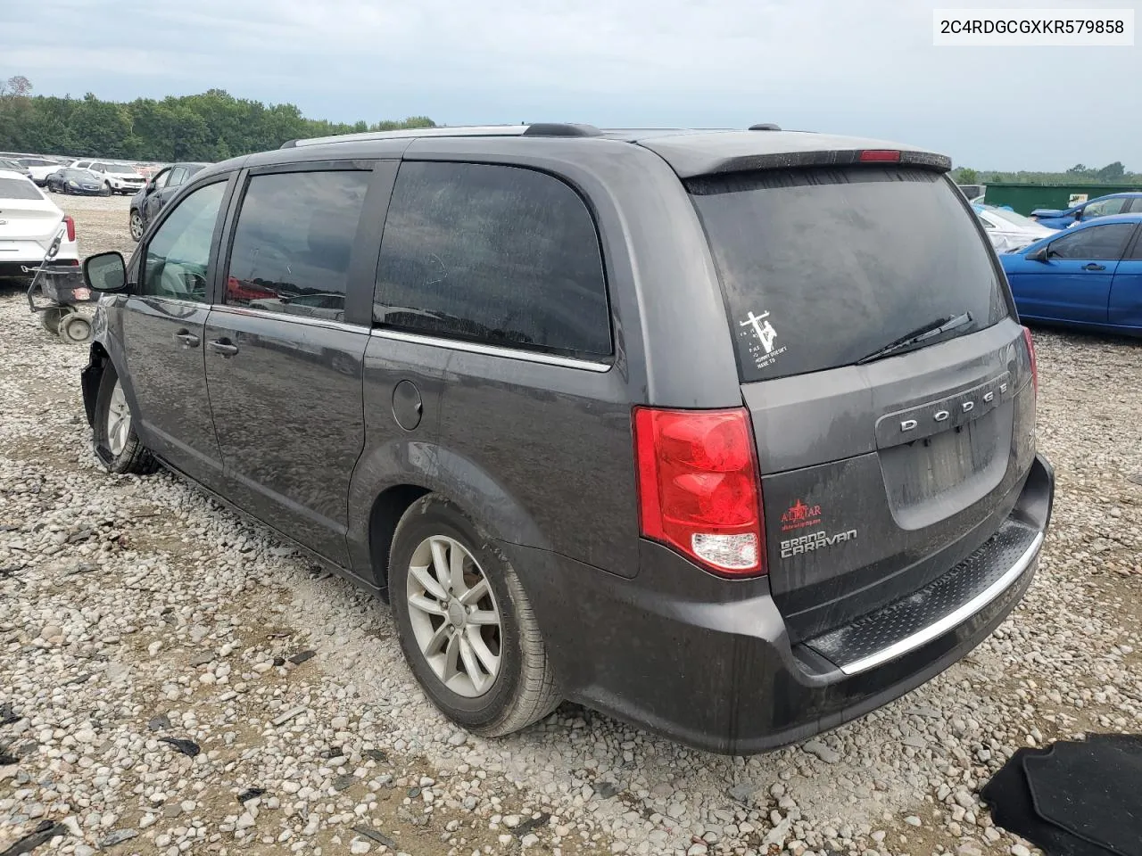 2019 Dodge Grand Caravan Sxt VIN: 2C4RDGCGXKR579858 Lot: 67060154