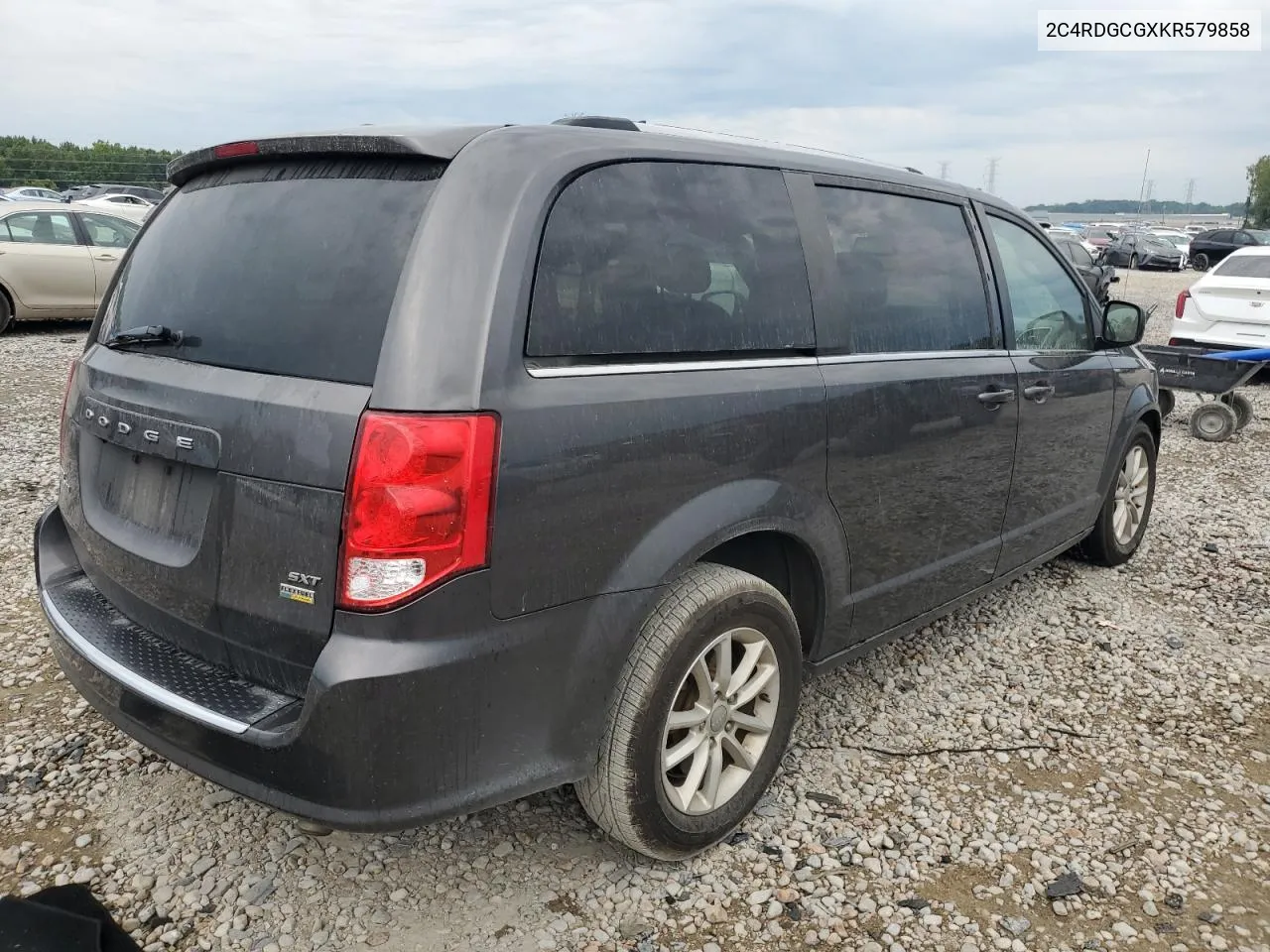 2C4RDGCGXKR579858 2019 Dodge Grand Caravan Sxt