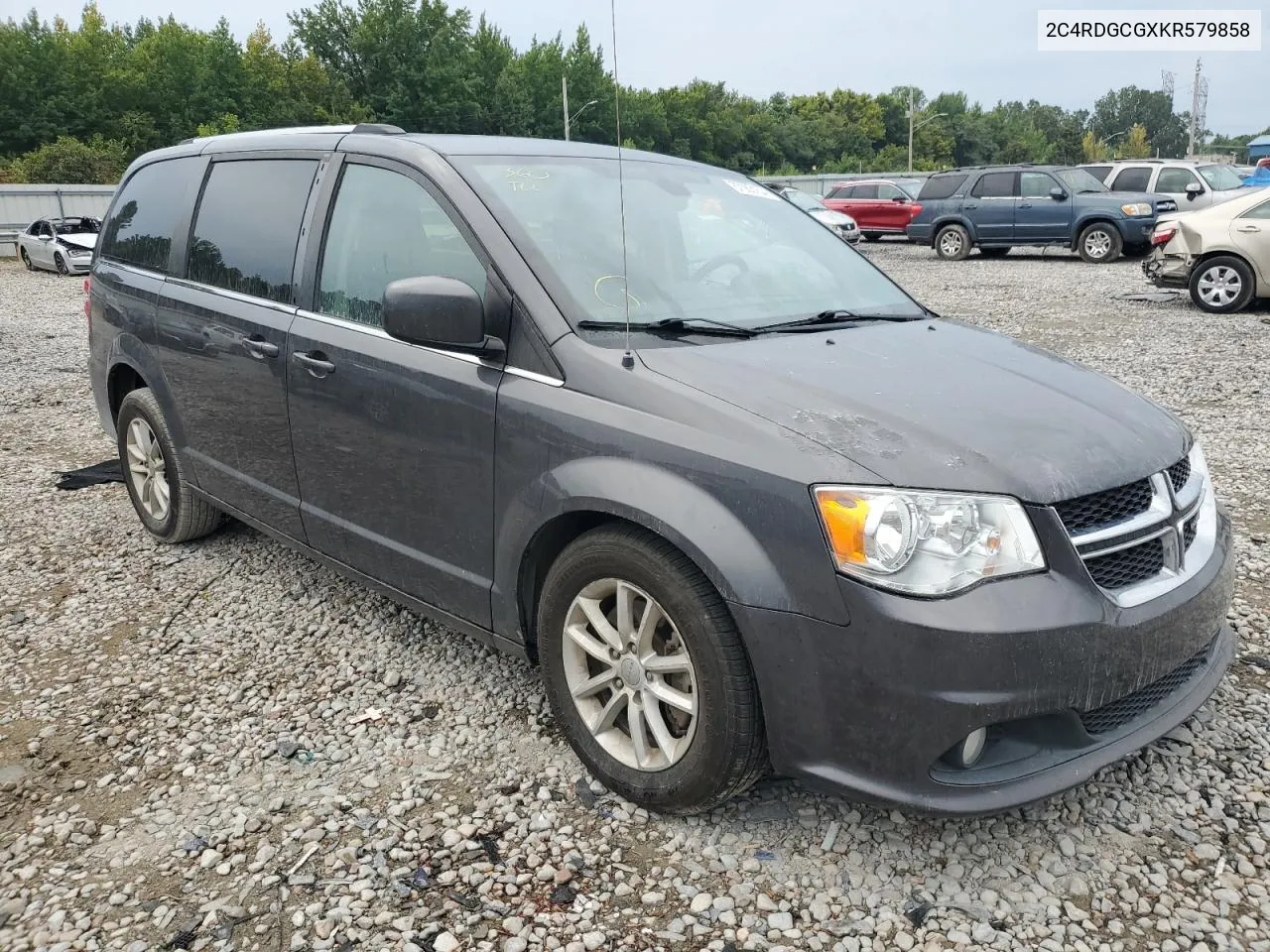 2C4RDGCGXKR579858 2019 Dodge Grand Caravan Sxt