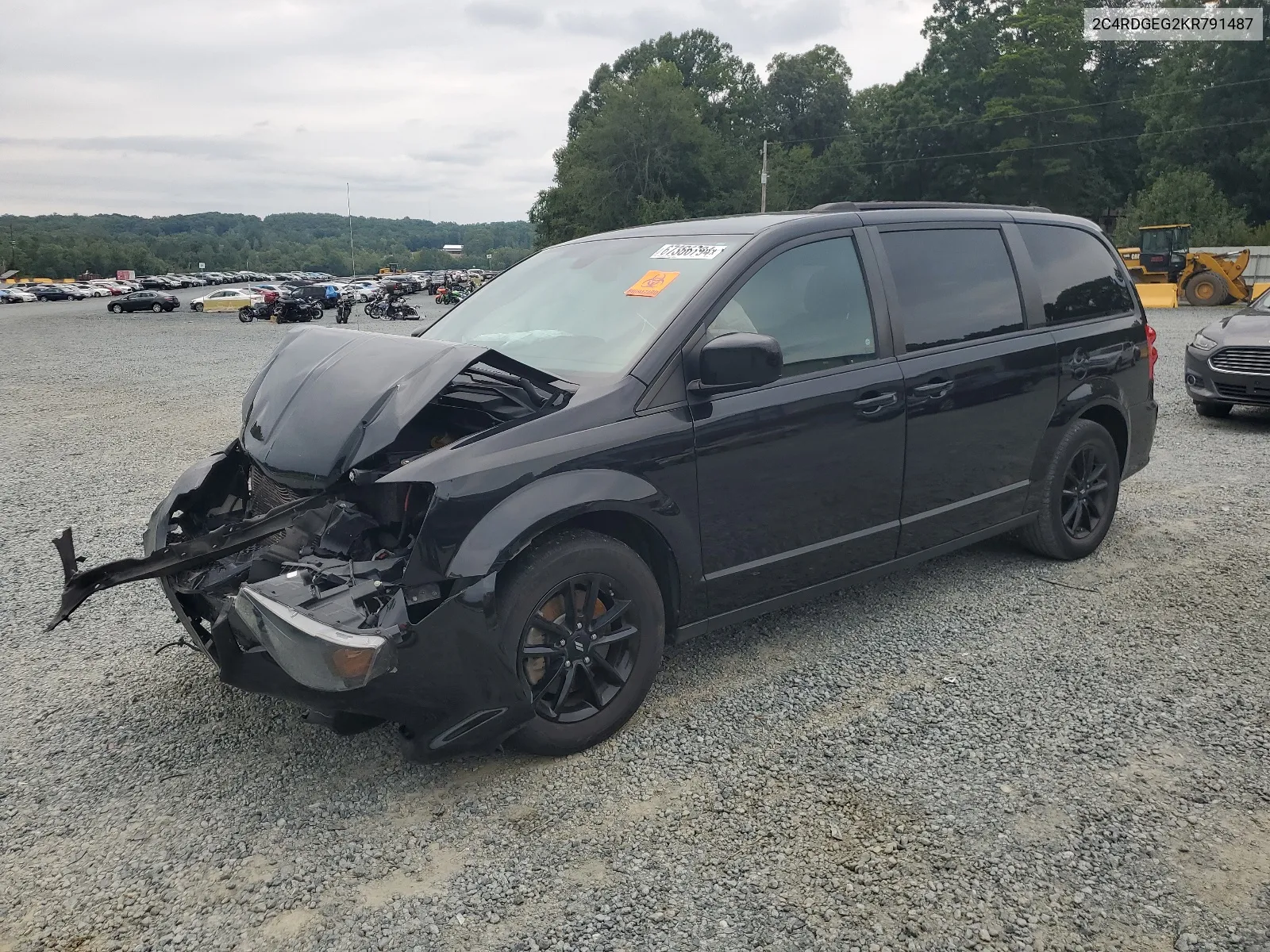 2C4RDGEG2KR791487 2019 Dodge Grand Caravan Gt