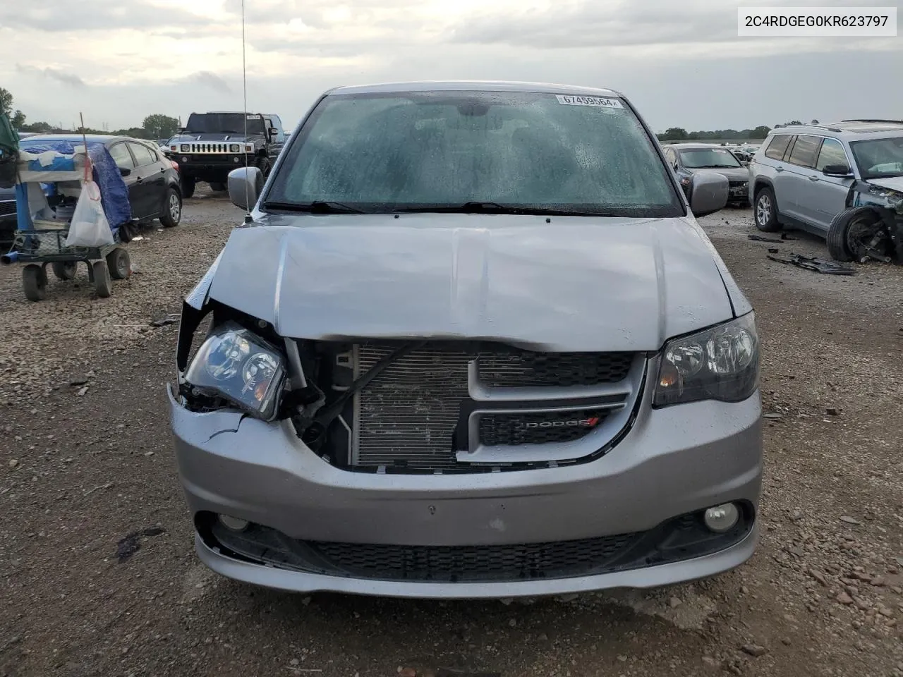 2C4RDGEG0KR623797 2019 Dodge Grand Caravan Gt