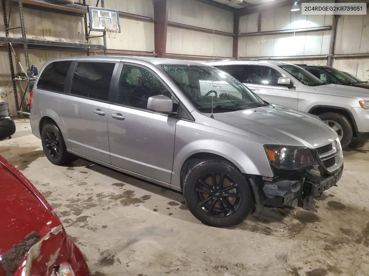 2C4RDGEG2KR739051 2019 Dodge Grand Caravan Gt