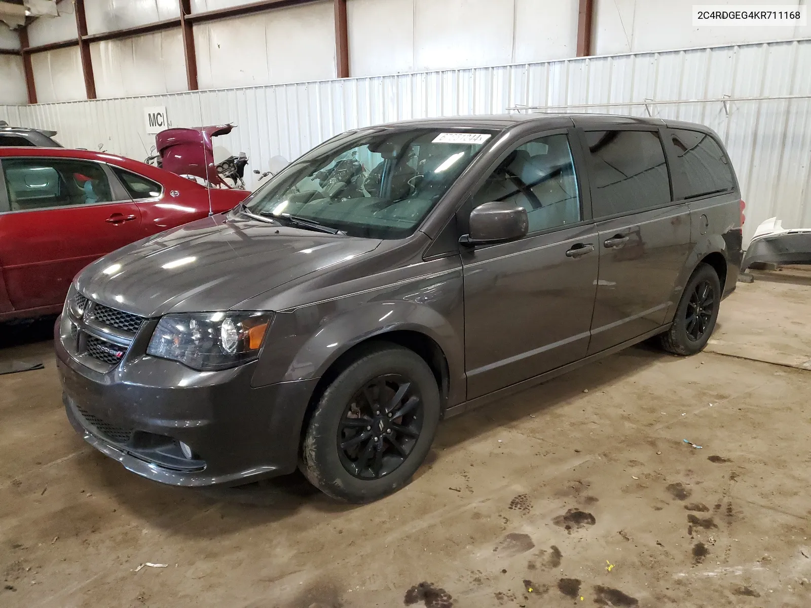 2C4RDGEG4KR711168 2019 Dodge Grand Caravan Gt