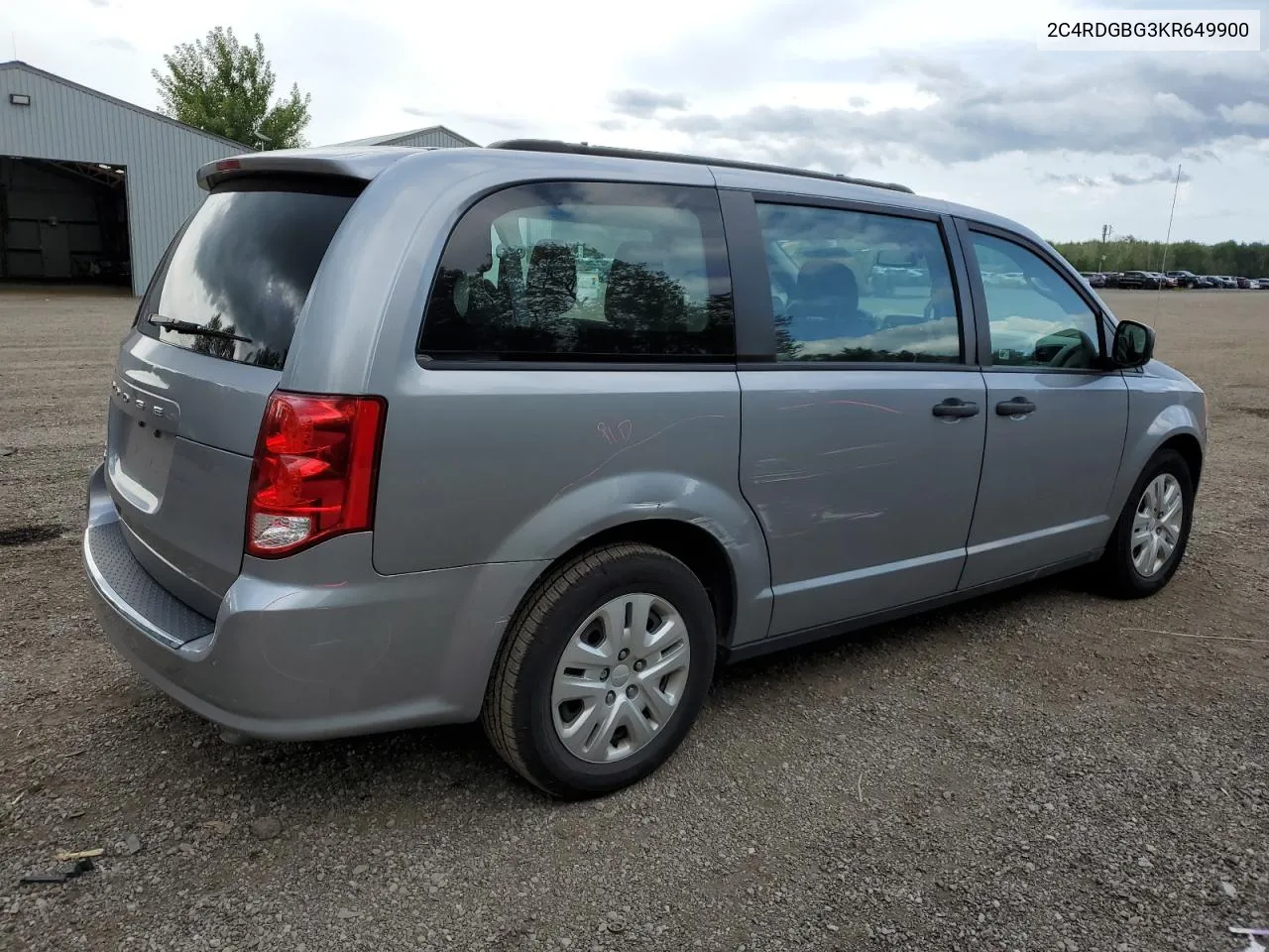 2C4RDGBG3KR649900 2019 Dodge Grand Caravan Se