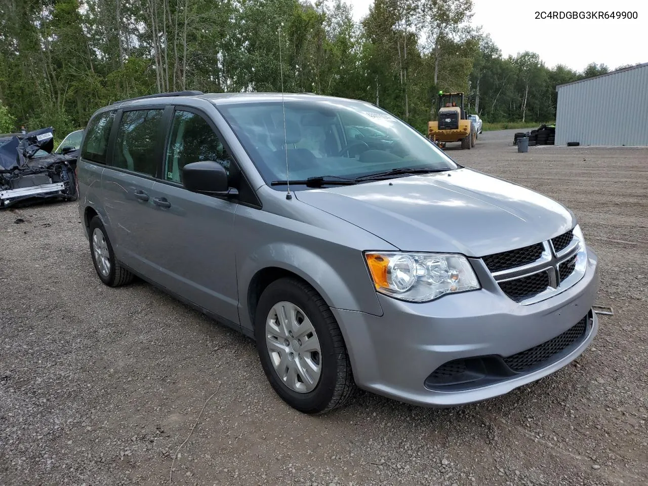 2019 Dodge Grand Caravan Se VIN: 2C4RDGBG3KR649900 Lot: 68007034