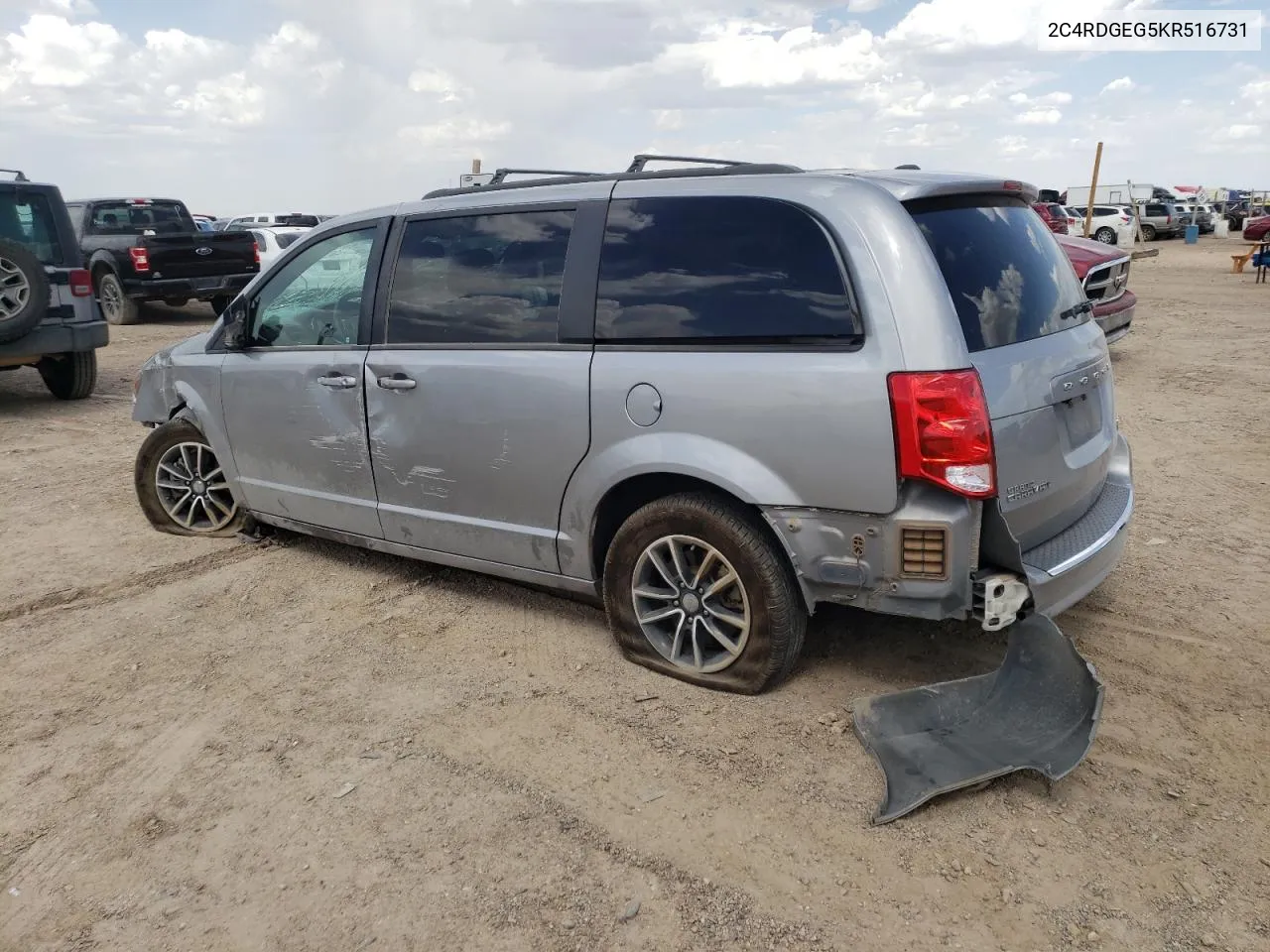 2C4RDGEG5KR516731 2019 Dodge Grand Caravan Gt