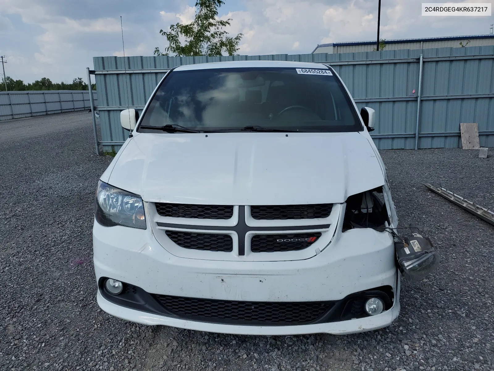 2C4RDGEG4KR637217 2019 Dodge Grand Caravan Gt