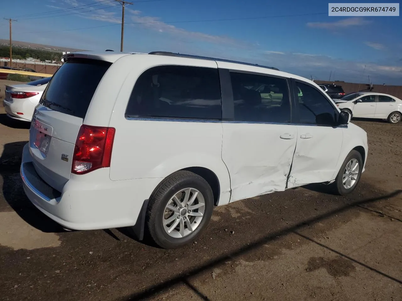 2C4RDGCG9KR674749 2019 Dodge Grand Caravan Sxt