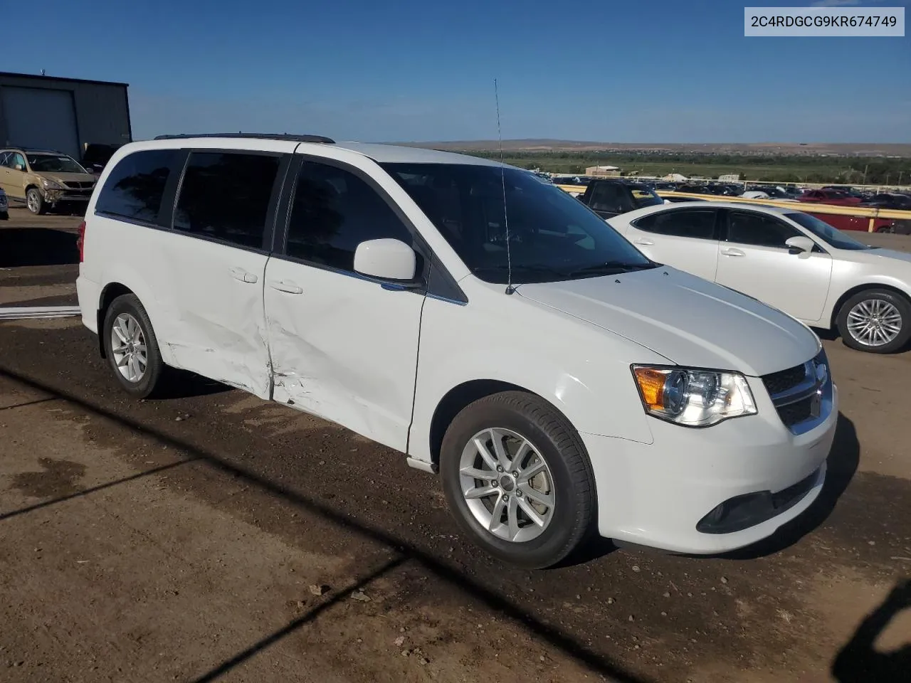 2C4RDGCG9KR674749 2019 Dodge Grand Caravan Sxt