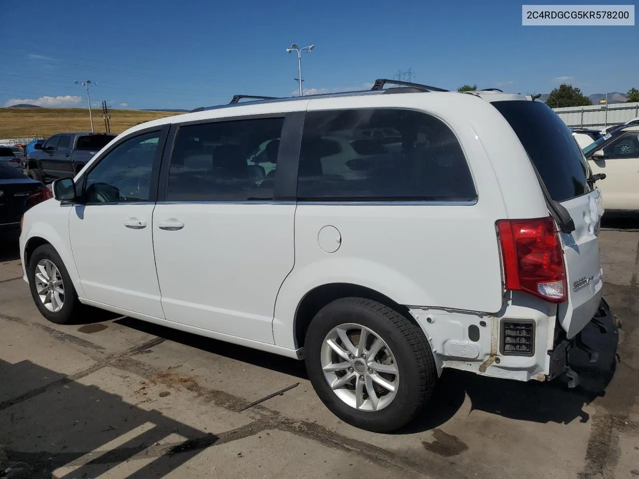 2019 Dodge Grand Caravan Sxt VIN: 2C4RDGCG5KR578200 Lot: 68929754