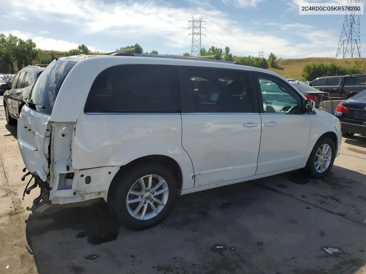 2C4RDGCG5KR578200 2019 Dodge Grand Caravan Sxt