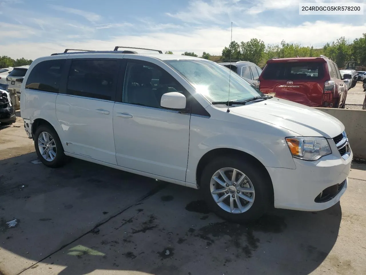 2C4RDGCG5KR578200 2019 Dodge Grand Caravan Sxt