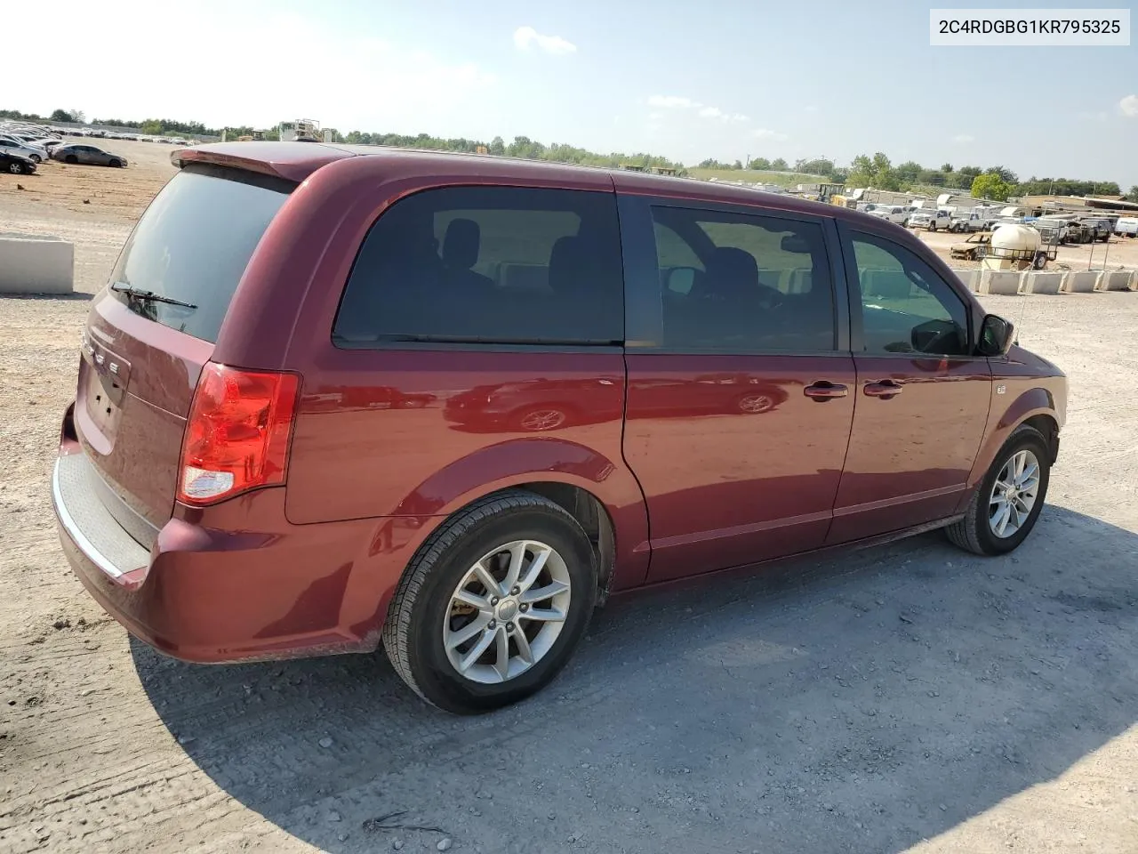 2C4RDGBG1KR795325 2019 Dodge Grand Caravan Se