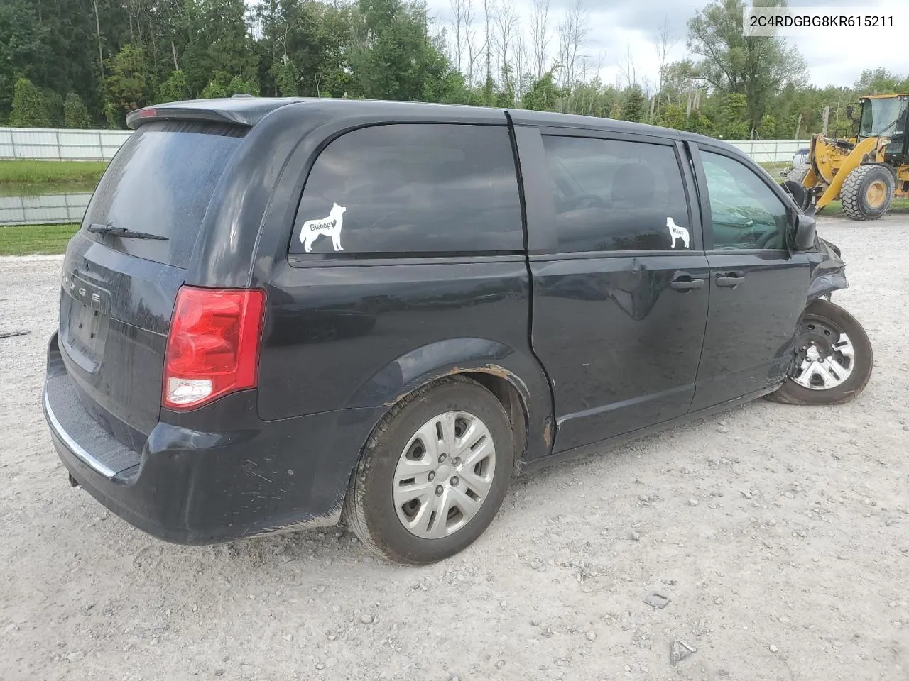 2C4RDGBG8KR615211 2019 Dodge Grand Caravan Se