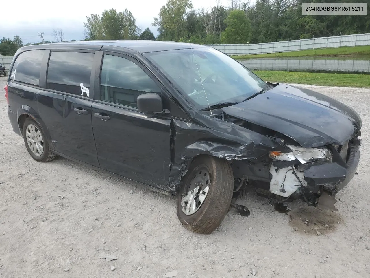 2C4RDGBG8KR615211 2019 Dodge Grand Caravan Se