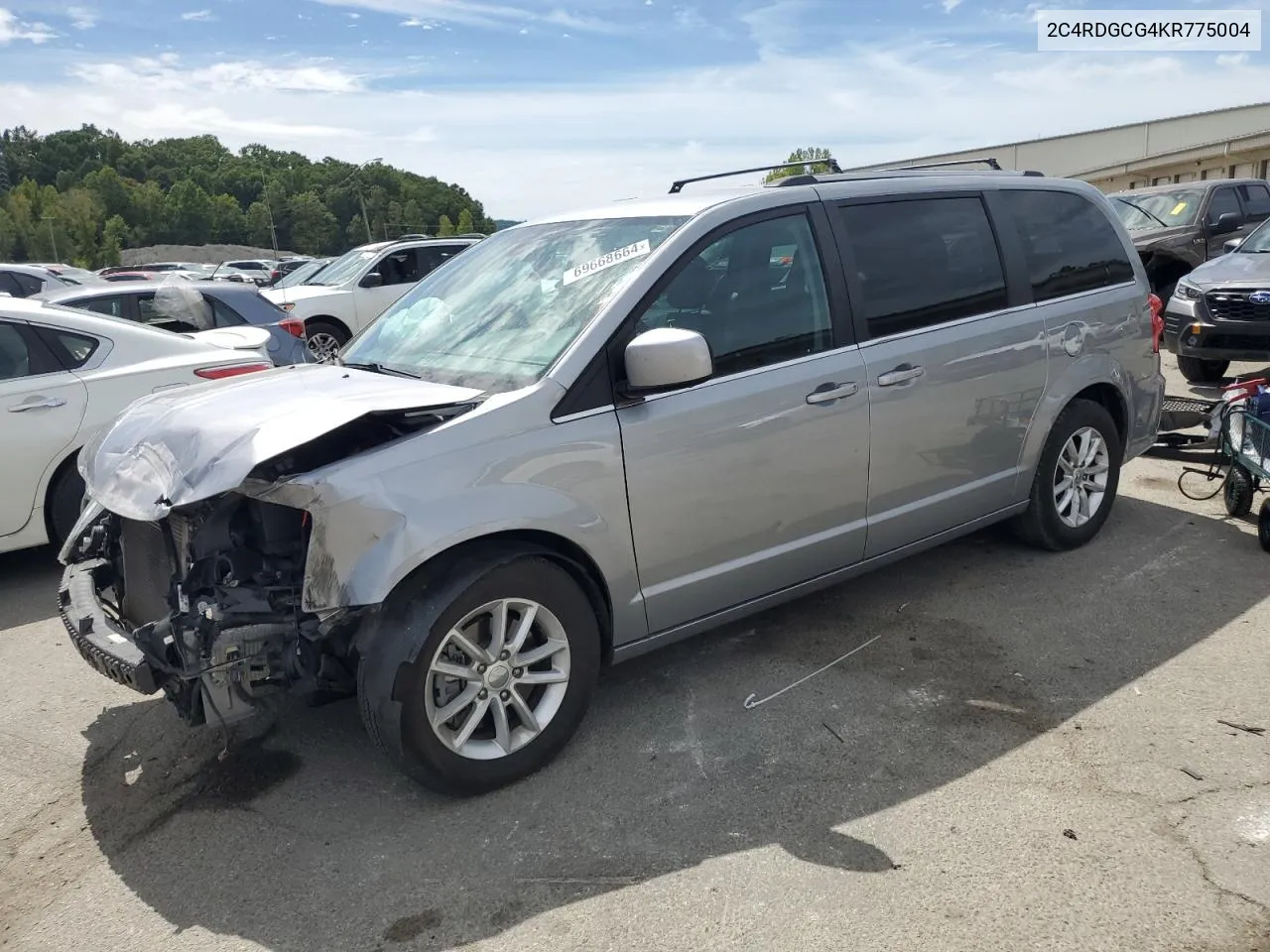 2C4RDGCG4KR775004 2019 Dodge Grand Caravan Sxt