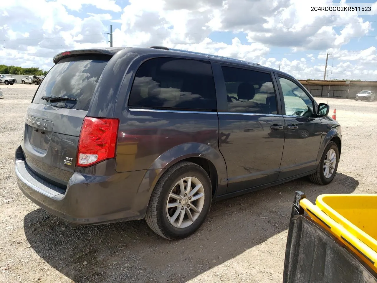 2C4RDGCG2KR511523 2019 Dodge Grand Caravan Sxt