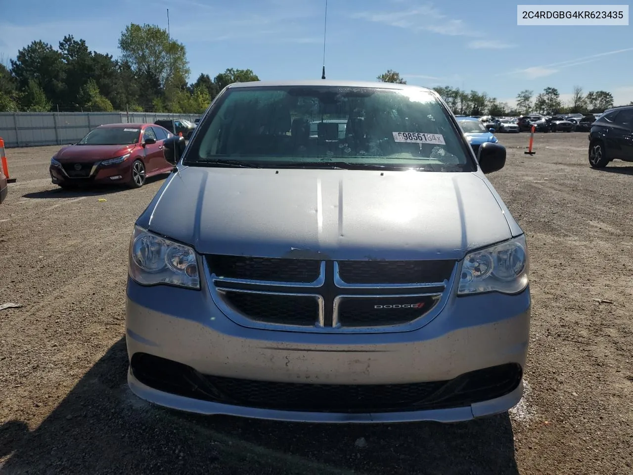 2019 Dodge Grand Caravan Se VIN: 2C4RDGBG4KR623435 Lot: 69856184