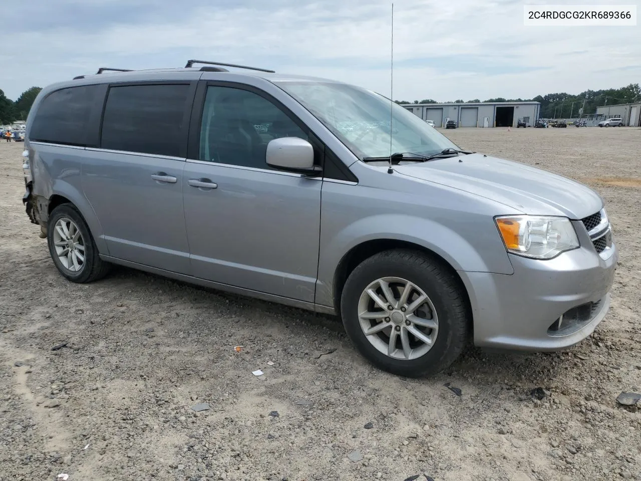 2C4RDGCG2KR689366 2019 Dodge Grand Caravan Sxt