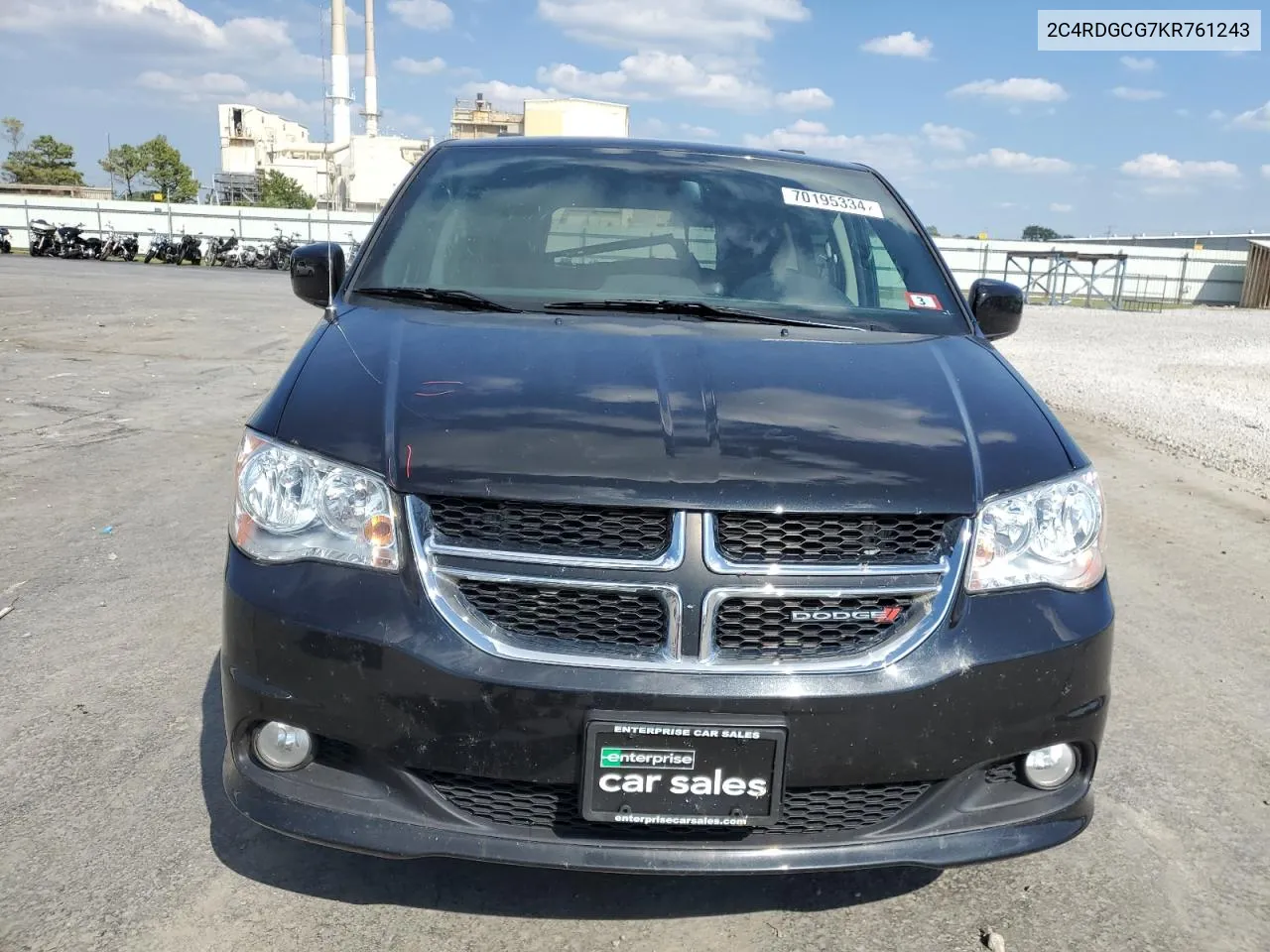 2C4RDGCG7KR761243 2019 Dodge Grand Caravan Sxt