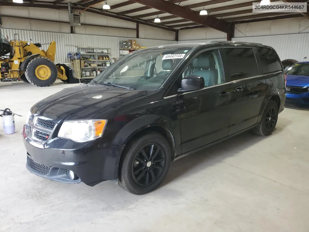 2019 Dodge Grand Caravan Sxt VIN: 2C4RDGCG4KR544667 Lot: 70496944