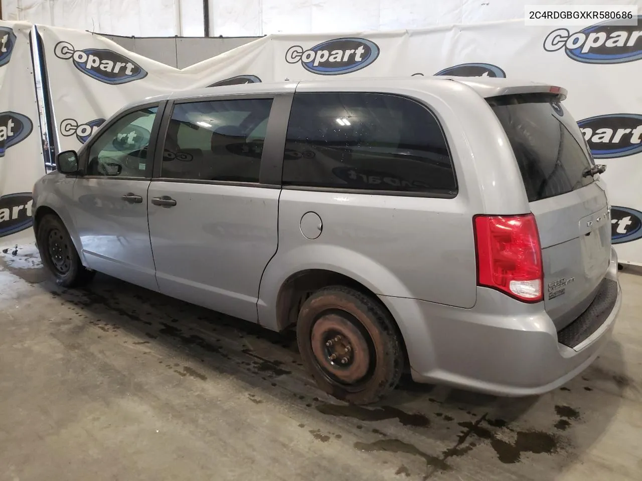 2C4RDGBGXKR580686 2019 Dodge Grand Caravan Se