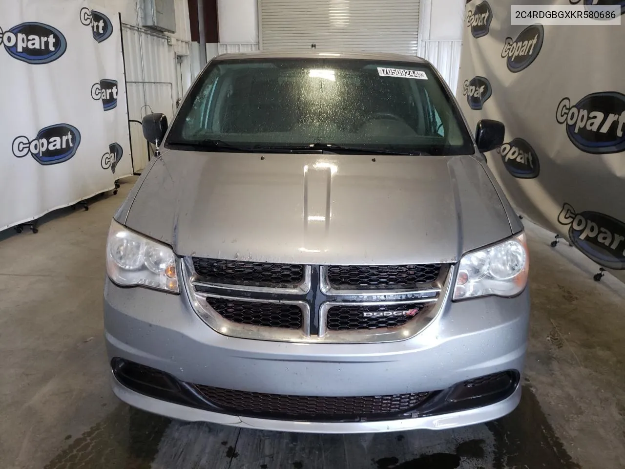 2019 Dodge Grand Caravan Se VIN: 2C4RDGBGXKR580686 Lot: 70509244