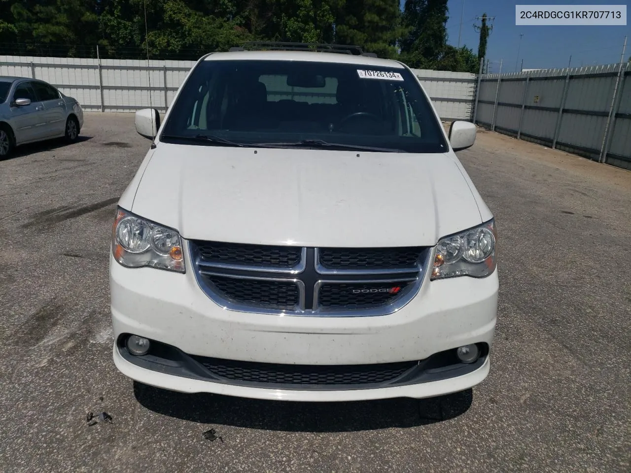 2C4RDGCG1KR707713 2019 Dodge Grand Caravan Sxt