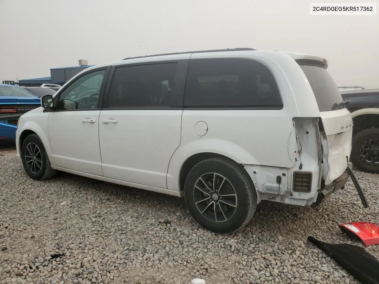 2019 Dodge Grand Caravan Gt VIN: 2C4RDGEG5KR517362 Lot: 70777804