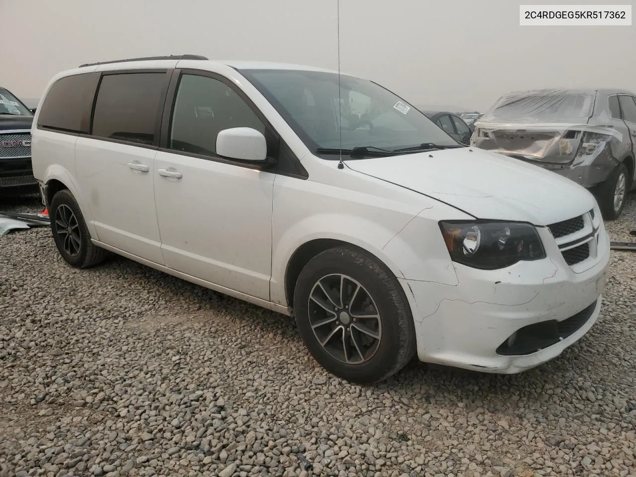 2019 Dodge Grand Caravan Gt VIN: 2C4RDGEG5KR517362 Lot: 70777804