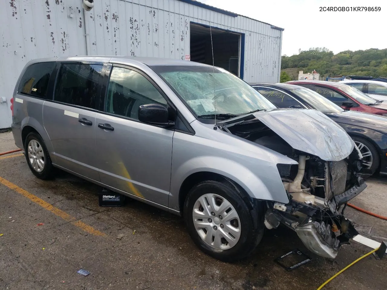 2C4RDGBG1KR798659 2019 Dodge Grand Caravan Se