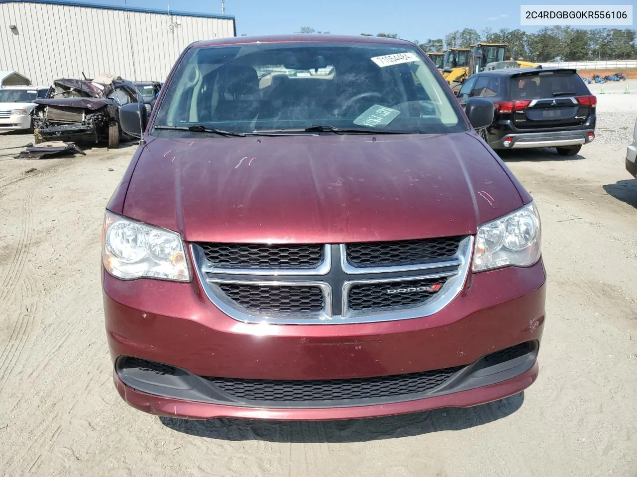 2C4RDGBG0KR556106 2019 Dodge Grand Caravan Se