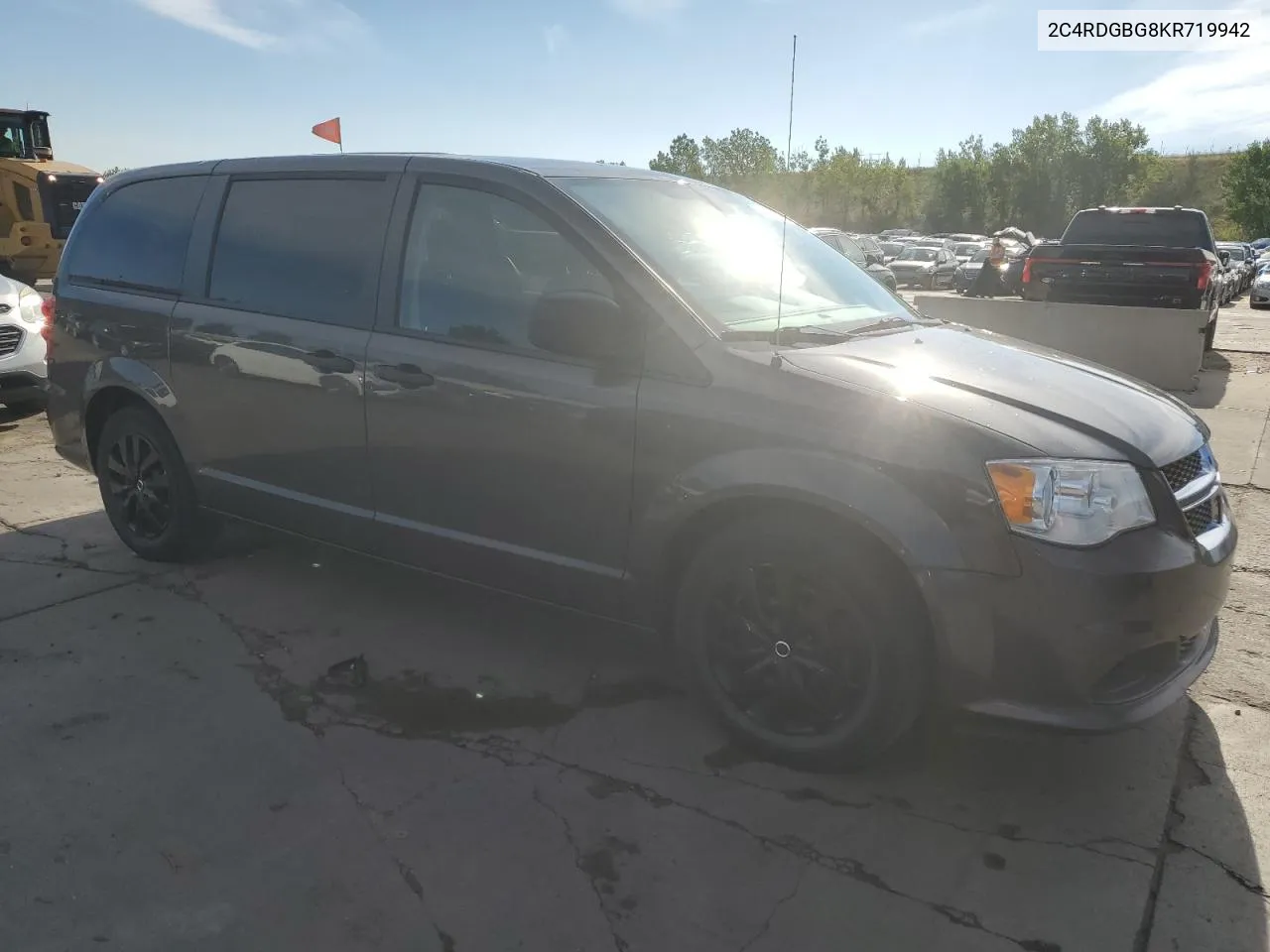 2019 Dodge Grand Caravan Se VIN: 2C4RDGBG8KR719942 Lot: 71130654