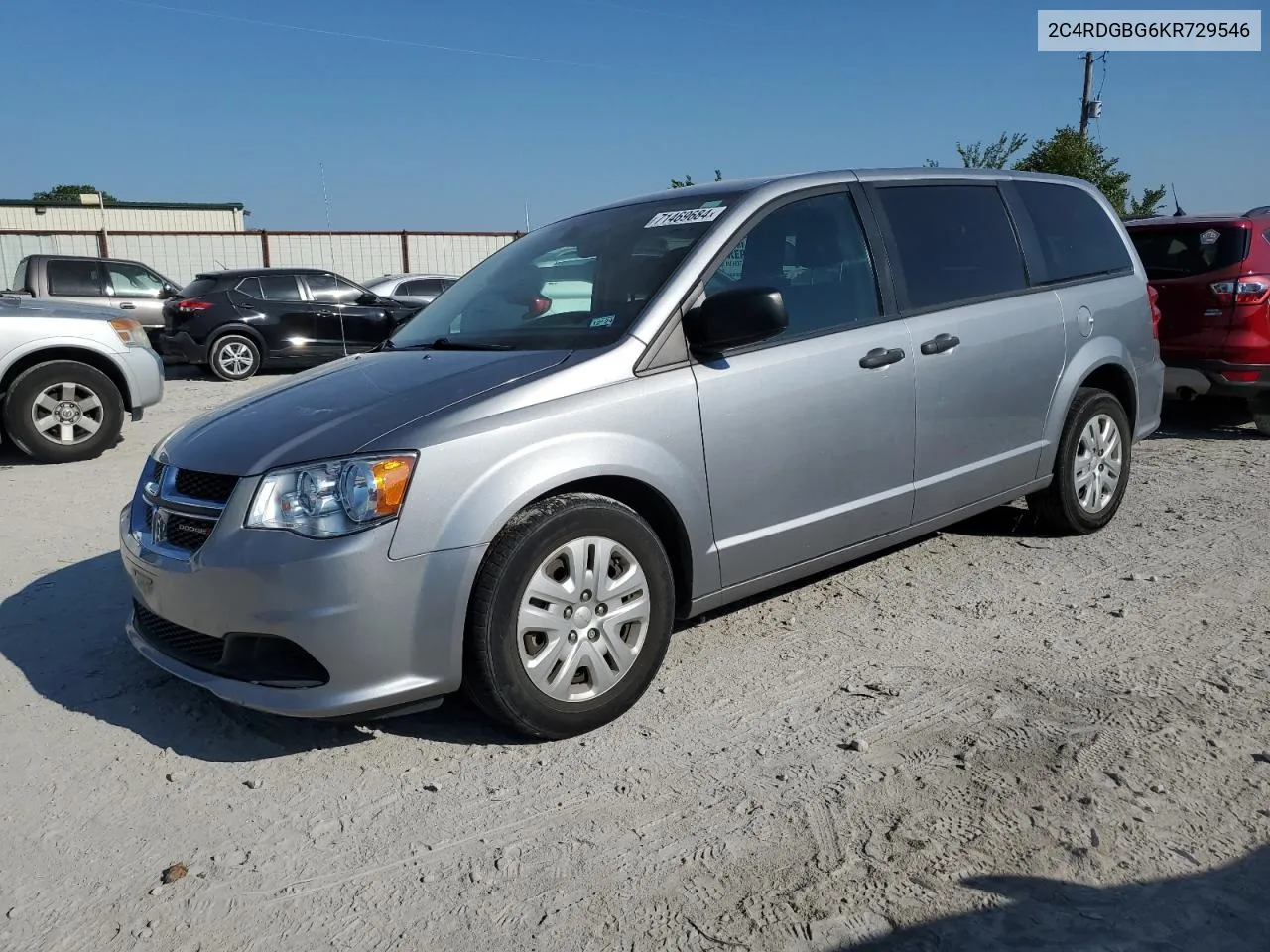 2C4RDGBG6KR729546 2019 Dodge Grand Caravan Se