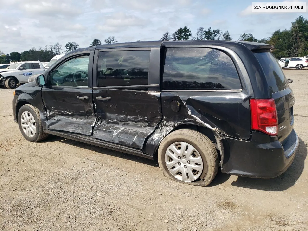 2019 Dodge Grand Caravan Se VIN: 2C4RDGBG4KR541088 Lot: 71583854