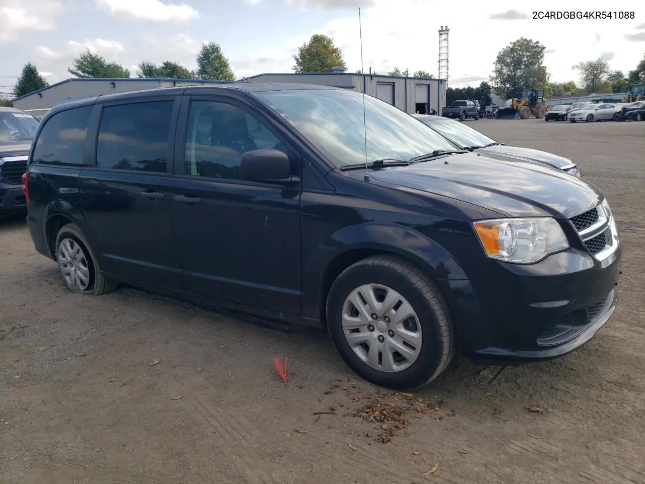 2019 Dodge Grand Caravan Se VIN: 2C4RDGBG4KR541088 Lot: 71583854