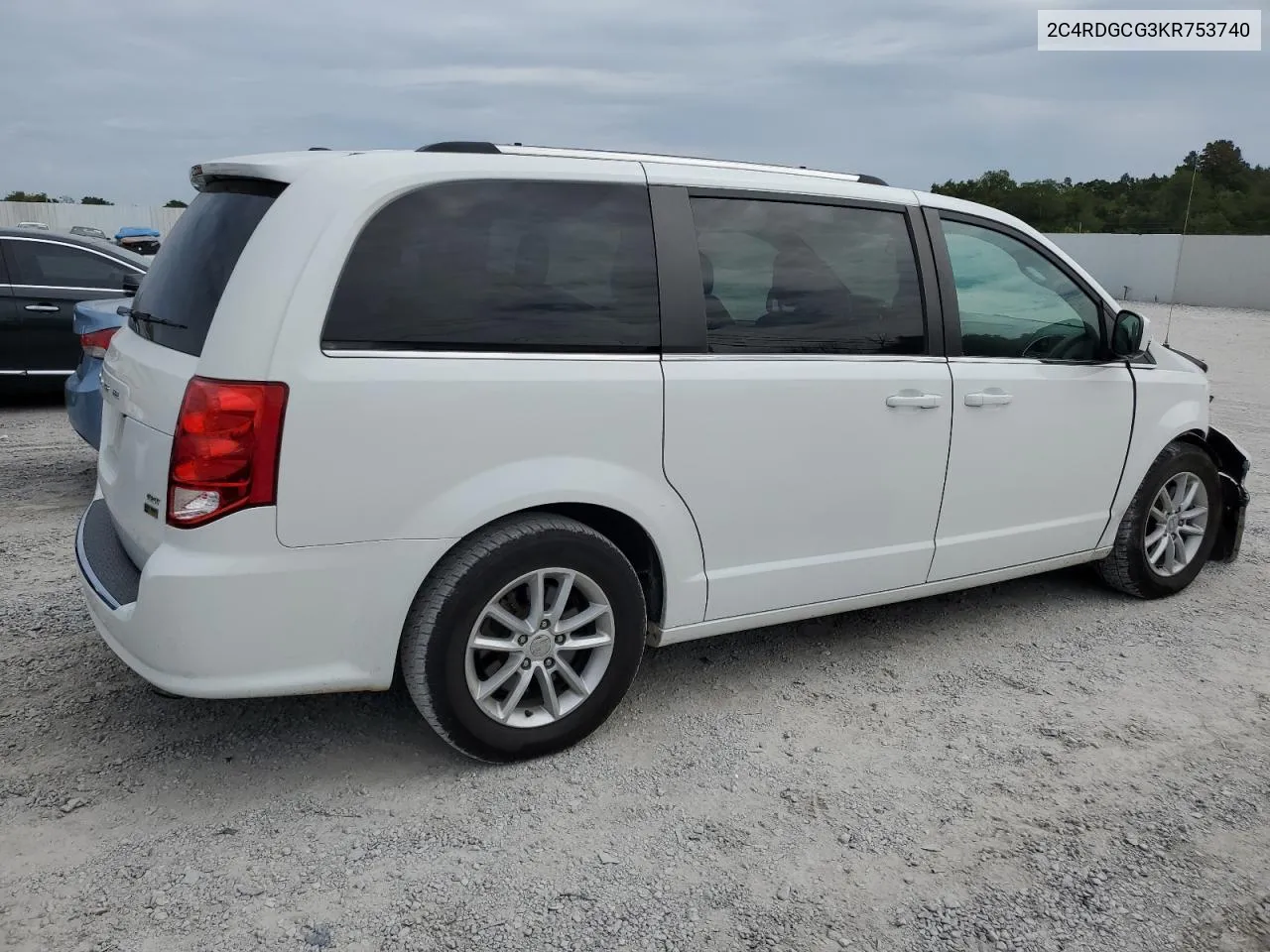 2C4RDGCG3KR753740 2019 Dodge Grand Caravan Sxt