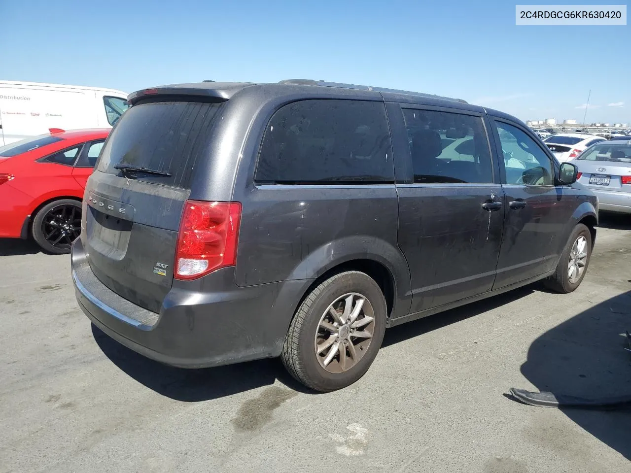 2C4RDGCG6KR630420 2019 Dodge Grand Caravan Sxt