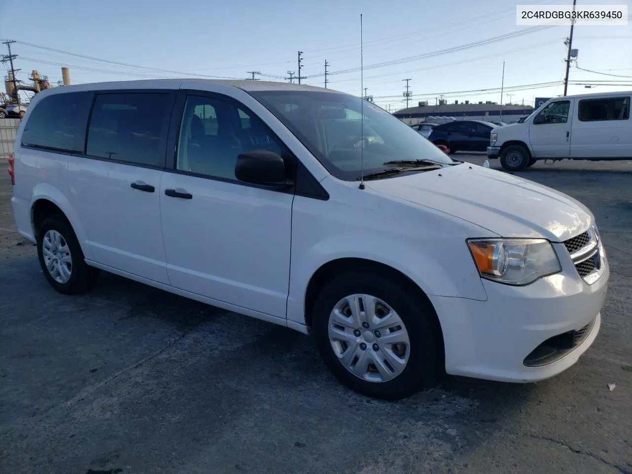 2C4RDGBG3KR639450 2019 Dodge Grand Caravan Se